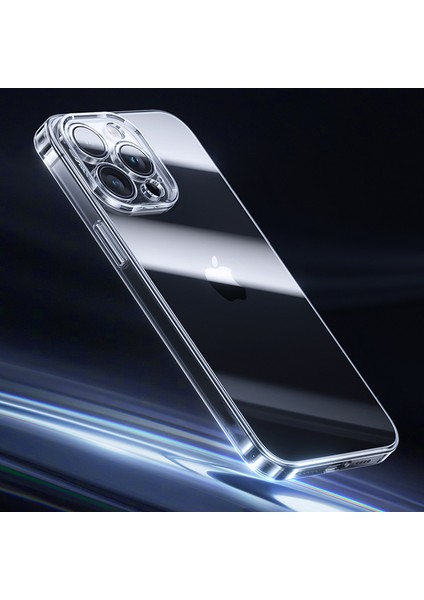 iPhone 14 Pro Max Şeffaf Kılıf 3D Kamera Korumalı 0.7mm Fit Tasarım Esnek Silikon modelleri