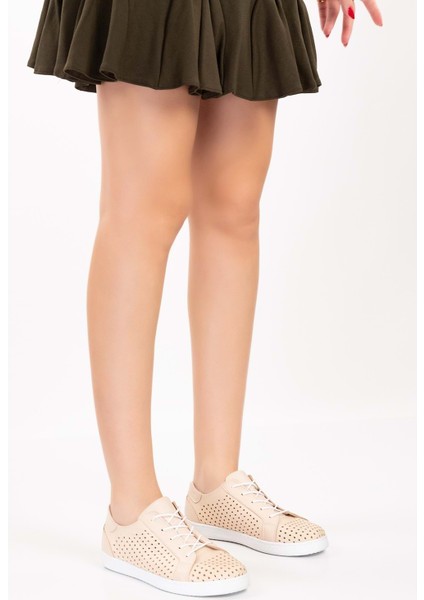 Kadın Deri Günlük Rahat Ayakkabı GND.108 - Bej - 39 fiyatları