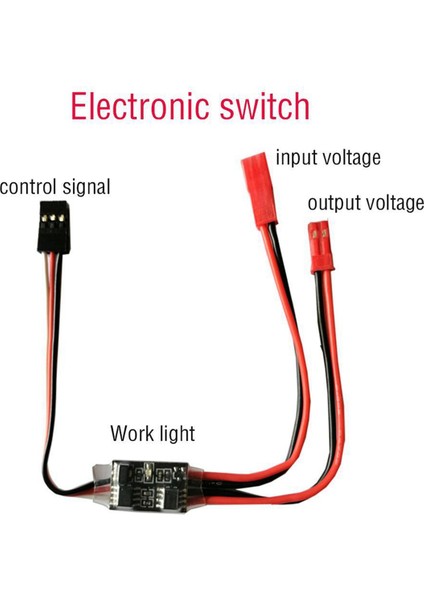20A Yüksek Akım Uzaktan Kumanda Elektronik Anahtarı 3-30V Hava Modeli (Yurt Dışından) indirimleri