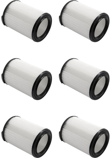 VF4000 5-20 Galon Elektrikli Süpürge Filtresi Için 6x Standart Islak/kuru Hepa Filtrenin Değiştirilmesi Yıkanabilir (Yurt Dışından)