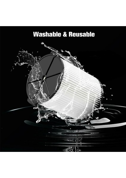 VF4000 5-20 Galon Elektrikli Süpürge Filtresi Için 6x Standart Islak/kuru Hepa Filtrenin Değiştirilmesi Yıkanabilir (Yurt Dışından) fiyatları