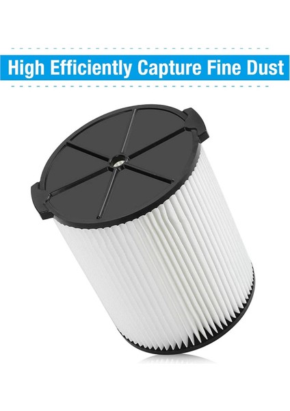 VF4000 5-20 Galon Elektrikli Süpürge Filtresi Için 6x Standart Islak/kuru Hepa Filtrenin Değiştirilmesi Yıkanabilir (Yurt Dışından) fırsatları