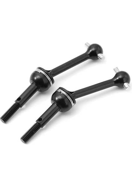 TT02 TT01 TT01D 1/10 Rc Araba Için 2 Adet Metal Tahrik Mili Cvd (Yurt Dışından)