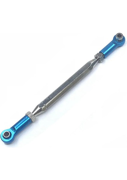 5x Metal Ayarlanabilir Direksiyon Bağlantı Servo Bağlantı Çekme Çubuğu Gerdirme Mn D90 D99 Mn-90 -45 1/12 Rc Araba Paletli, Gri (Yurt Dışından)