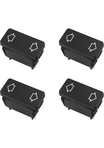 205 Için 4x Elektrikli Cam Kontrol Anahtarı Düğmesi 6551.21 (Yurt Dışından)