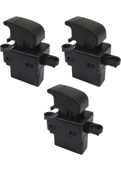 3x Elektrikli Cam Maer Anahtarı B32H-66-370, Mazda 3 2004-2009 ile Uyumlu (Yurt Dışından)