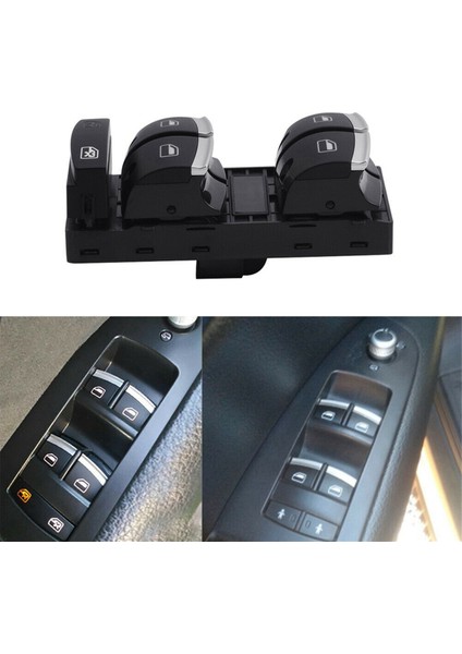 4F0959851H Araba Ön Sürücü Elektrikli Cam Kaldırıcı Kontrol Anahtarı A3 A4 S4 Rs4 A6 S6 Rs6 2003-2011 (Yurt Dışından) indirimleri