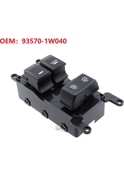 2 Kapı 2014-2017 Için Elektrikli Elektrikli Cam Kontrol Anahtarı 93570-1W040 935701W040 Ön Sol Sürücü Tarafı (Yurt Dışından) fırsatları