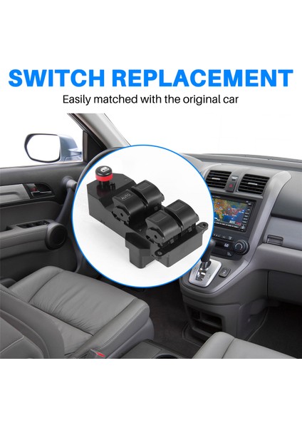 Honda Civic 2001-2005 Crv 2002-2006 Sürücüsü ile Uyumlu Elektrikli Cam Anahtarı (Yurt Dışından) indirimleri