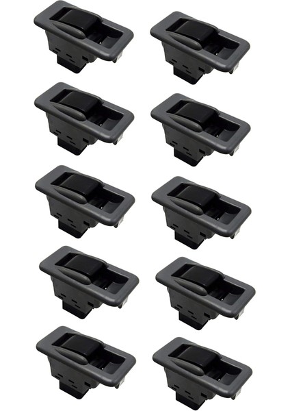 10X Araba Cam Kaldırıcı Tek Anahtarlı Elektrikli Pencere Mitsubishi ile Uyumlu (Yurt Dışından)