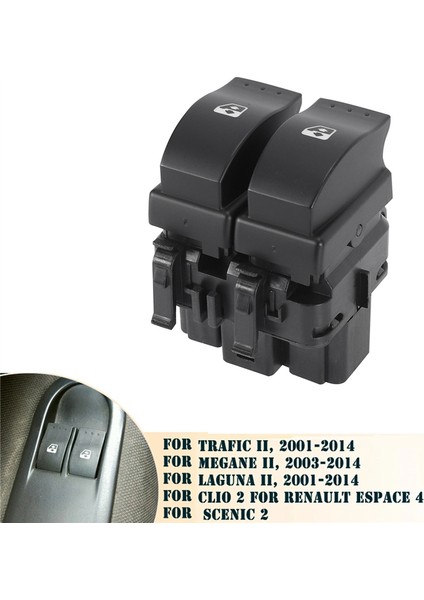 8200315034 Iı 21998-2016 Için Elektrikli Cam Kontrol Anahtarı (Yurt Dışından) indirimleri