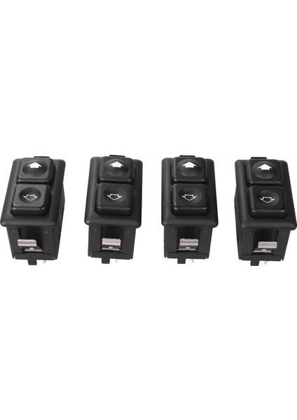 E30 E24 E28 Için 4 Adet Elektrikli Cam Anahtarı 09/1986'DAN Itibaren 61311381205 (Yurt Dışından)