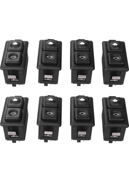8 Adet Elektrikli Cam Anahtarı E30 E24 E28 ile Uyumlu 09/1986'DAN Itibaren 61311381205 (Yurt Dışından)