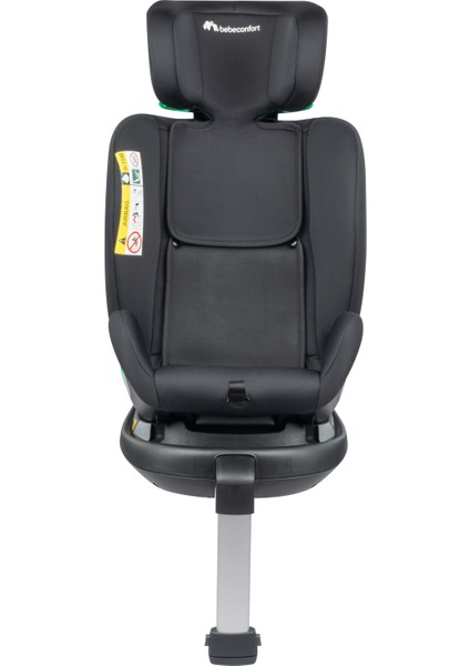 EvolveFix Plus i-Size 360 Derece Dönebilen Yatabilen İsofix'li 0-36 Kg Oto Koltuğu Black Mist