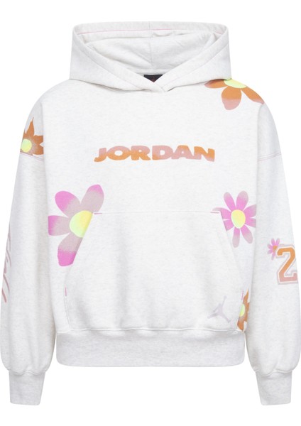 Jordan Delorıs Jordan Flower Kız Çocuk Unısex Kap.Sweat 45C960-W6N