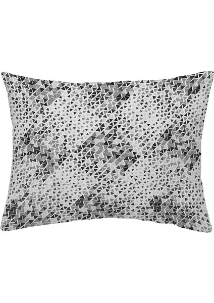 Pamuklu Polycotton Geometrik Ücgenler 160X200 + 2*(50X70) Yüksek Kenarlı Çift Kişilik Lastikli Çarşaf Takımı modelleri