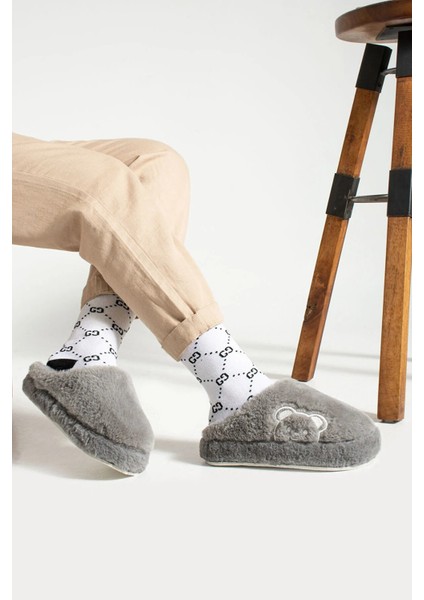 Kadın Ev Terliği Peluş Terlik Çeyiz ve Bohça Terliği Ses Yapmaz Kalın Taban fiyatları