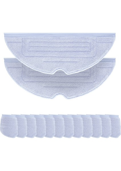 S7 T7S T7PLUS G10 Vakum Mikrofiber Için 12 Adet Paspas Bezi Pedi (Yurt Dışından)
