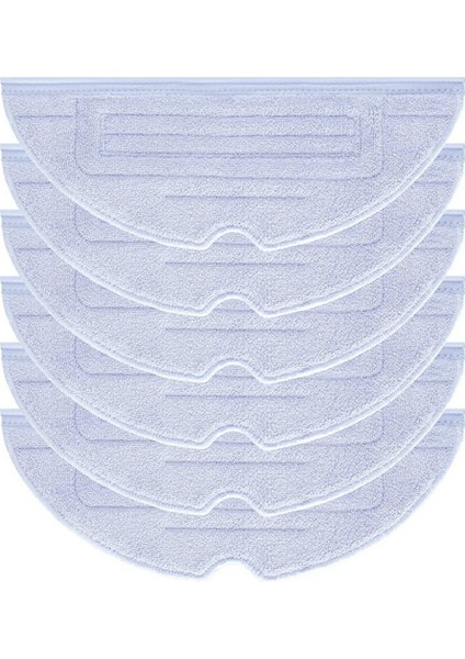 S7 T7S T7PLUS G10 Vakum Mikrofiber Için 12 Adet Paspas Bezi Pedi (Yurt Dışından)