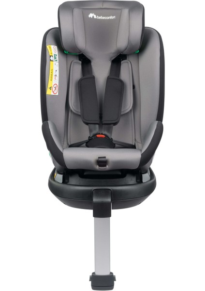 Bebe Confort EvolveFix Plus i-Size 360 Derece Dönebilen Yatabilen İsofix'li 0-36 Kg Oto Koltuğu Grey Mist