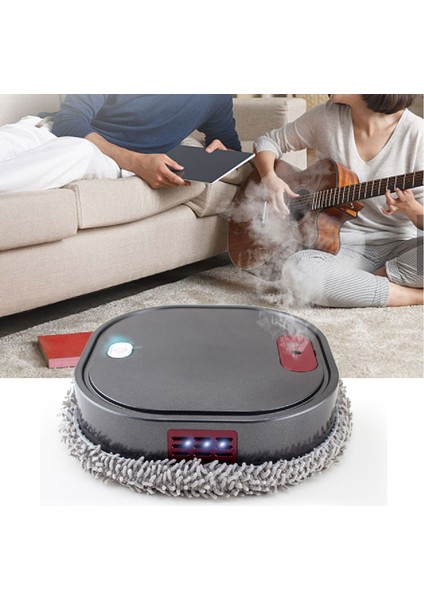 Süpürme Robotu Otomatik Elektrikli Yer Paspasları 1500 Mah Temizlik Robotu (Yurt Dışından)