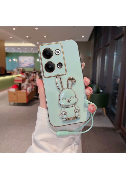 Oppo Reno 9 Pro Plus Elektroliz Tavşan Telefon Kılıfı (Yurt Dışından)