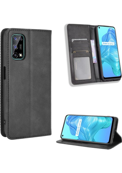 Seniee Oppo Realme 7 5g Kart Yuvalı Deri Cüzdan Telefon Kılıfı (Yurt Dışından) fiyatları
