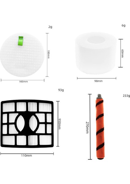 Apex Duoclean AX950 AX951 AX952 AZ1000W AZ1002 Aksesuarları Için (Yurt Dışından)