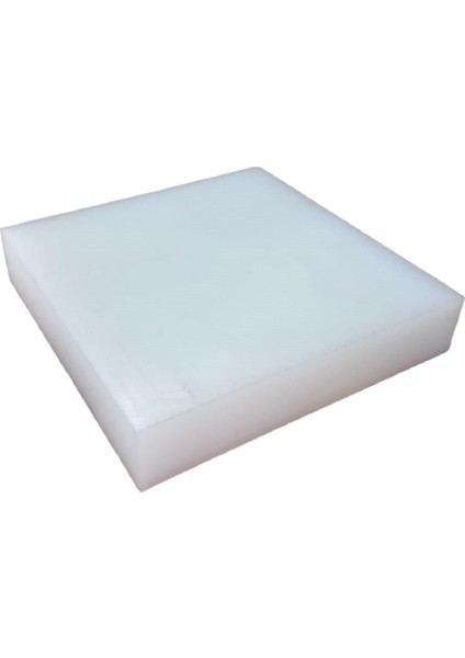 Kesim Takozu Pres Takozu 2X10X10 Beyaz 1 Adet Deri El Aleti