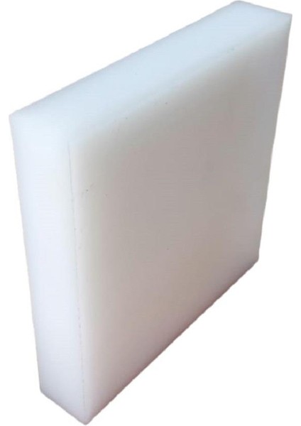 Kesim Takozu Pres Takozu 2X10X10 Beyaz 1 Adet Deri El Aleti