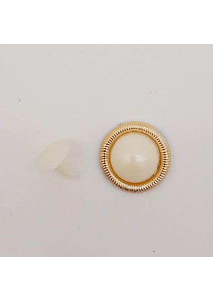 Plastik Inci Model Süs Light Gold Renk