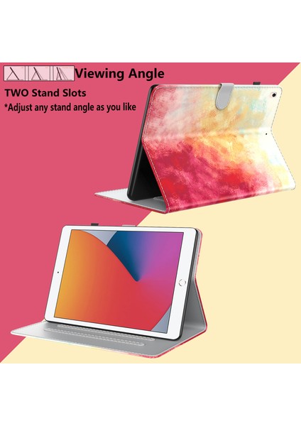 Deri Tablet Kılıfı Ipad Pro 12.9 2018/2020/2021/20220 Darbeye Dayanıklı Koruyucu Tablet Kılıfı (Yurt Dışından)