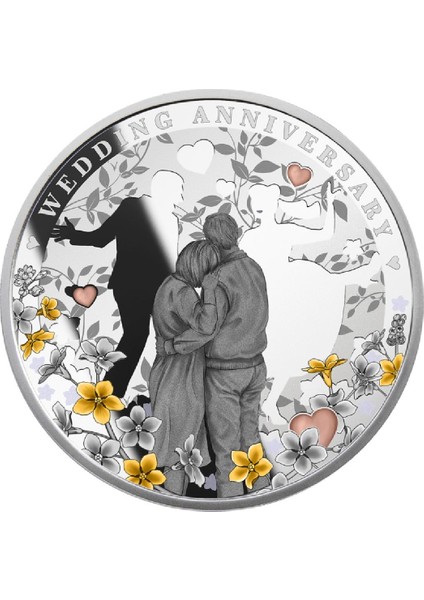 Mennica Polska Wedding Anniversary 17,5 Gram Gümüş (999.0) Sikke Coin