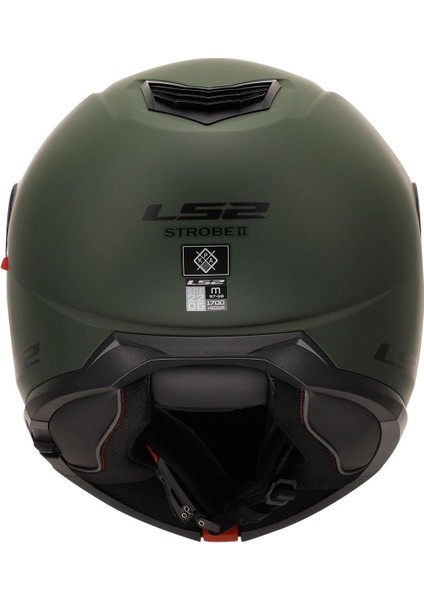 Strobe 2 Mat Yeşil Çene Açılır Kask modelleri