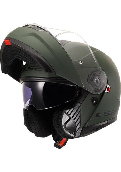 Strobe 2 Mat Yeşil Çene Açılır Kask fırsatları