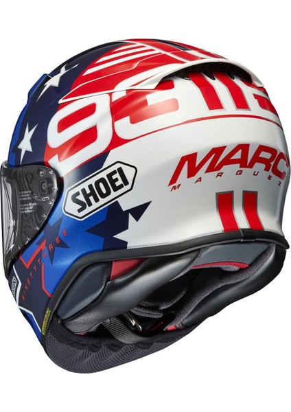 Shoeı Nxr 2 Marquez Amerıcan Spırıt Tc-10 Kapalı Kask Full Face modelleri