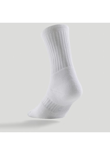Artengo Tenis Çorabı - Uzun Konçlu - 3'lü Paket - Beyaz - Rs 500