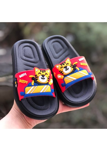 Sevimli Hayvan Figürlü Çocuk Terliği, Kaydırmaz Taban Çocuk Terliği, Bahçe Deniz Havuz Terliği fiyatları