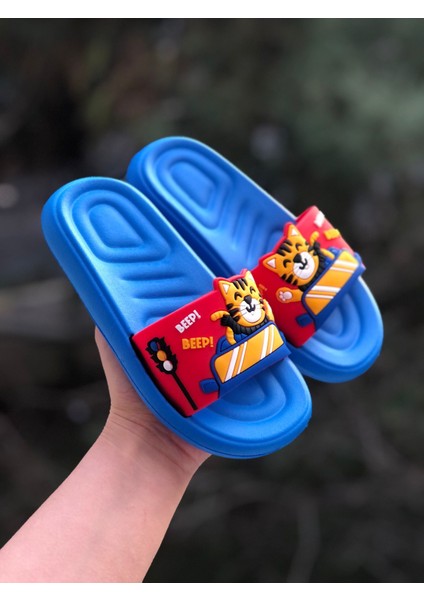 Sevimli Hayvan Figürlü Çocuk Terliği, Kaydırmaz Taban Çocuk Terliği, Bahçe Deniz Havuz Terliği fiyatları