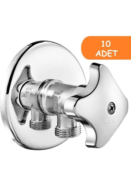 10 Adet Eca Filtreli Klozet Taharet (Ara) Musluğu Rozetli 102111128