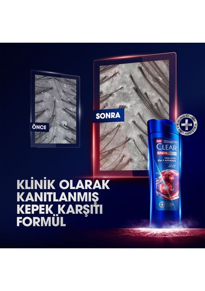 Men Kepeğe Karşı Etkili Şampuan Hızlı Stil 2si 1 Arada 350 ml