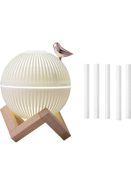 Nemlendirici 330ML USB Mini Nemlendirici Sessiz Nemlendirici Ev Çocuk Odası Için Mini Difüzör Humidificador 5 Pamuklu Çubukla (Yurt Dışından)