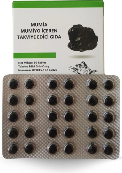 %100 Saf Mumiyo 30'lu Tablet