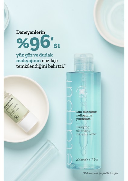 Micellar Purifying Cleansing Water Arındırıcı Göz Yüz Makyaj Temizleme Suyu 200 ml