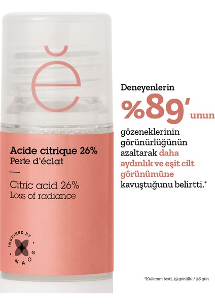 Etat Pur Pure Active Citric Acid - Aha %26 15 ml