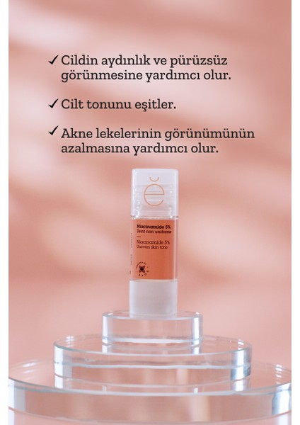 Etat Pur Pure Active Saf Niacinamide %5 Aydınlatıcı Etkili Pürüz Karşıtı Konsantre Cilt Bakım Serumu 15 ml