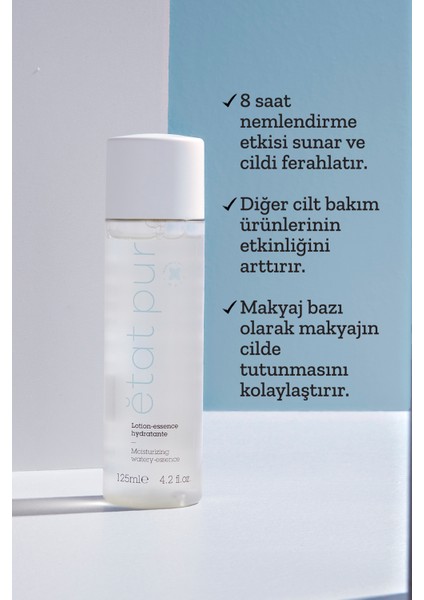 Moisturizing Watery Essence Niacinamide Su Bazlı Yüz Nemlendirici Losyon 125 ml Karma Yağlı Ciltler