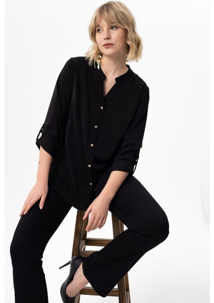 Kadın Hakim Yaka Gömlek