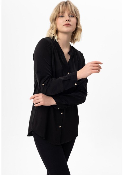 Kadın Hakim Yaka Gömlek modelleri