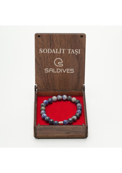 Sodalit Doğaltaş Bileklik